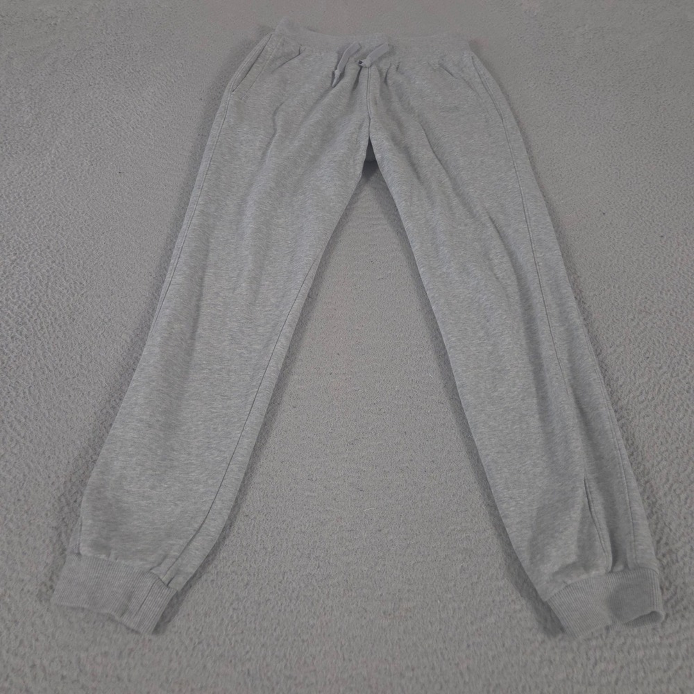 Under Armour Sweatpants Mens Medium Gray Tapered UA Rival Fleece Logo Joggers